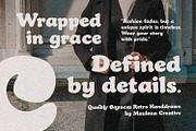 Qumblr Capuca Retro Handdrawn Serif, a Serif Font by Maulana Creative (Thumbnail 4 of 7)