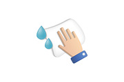 Cleaning 3D Icons Set Bundle, an Object Graphic by Aimagenarium@gmail.com (Thumbnail 4 of 21)
