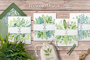 Watercolor green design, an Illustration by BrushArtDesigns (Thumbnail 4 of 5)