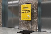 Standee Banner Mockup, an Advertising Mockup by mockupbuys (Thumbnail 3 of 5)