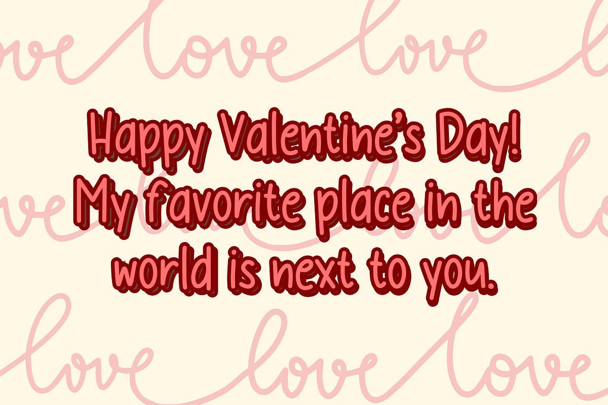 Sweetheart is a handwritten font, a Handwritten Font by Brown Cupple (Photo 2 of 5)