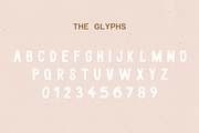 White wood hand drawn font, a Sans Serif Font by zansari foundry (Thumbnail 3 of 6)