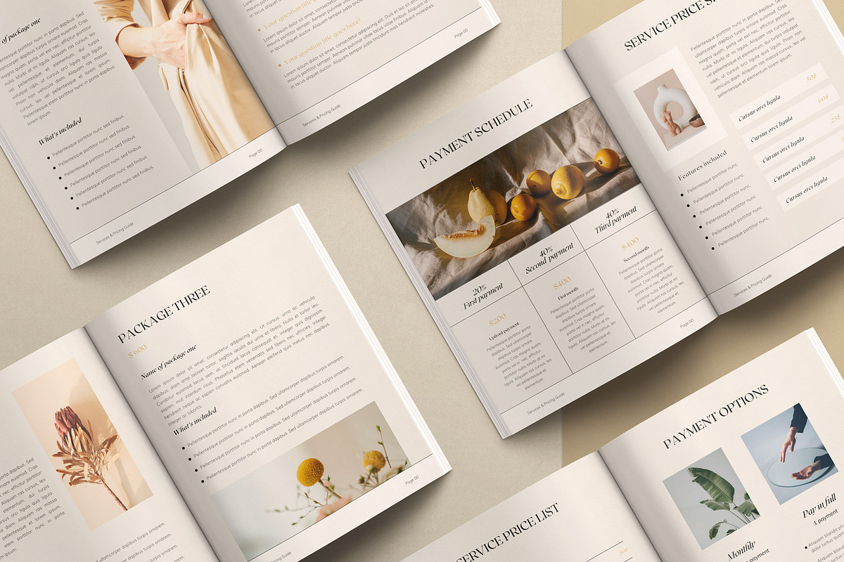 Client Service Experience Templates, a Magazine Template by Sierra Creative Studio (Photo 5 of 17)