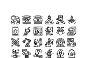 30 Futuristic Technology Icon Sets, an Outline Icon by VINZENCE STUDIO (Thumbnail 3 of 4)