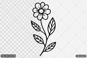 Floral Design SVG PNG Bundle, an Illustration by Actual Pixel (Thumbnail 8 of 22)
