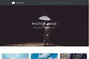 Photography Gallery WordPress Theme, a WordPress Template by Visualmodo (Thumbnail 12 of 21)