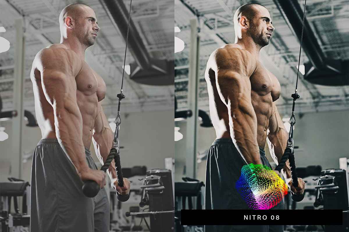 50 Bodybuilding Lightroom Presets, a Preset Add-On by SparkleStock (Photo 4 of 11)