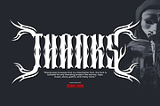 Blackmosk Growpas - Blackletter Font, a Blackletter Font by Iqsiart Studio (Thumbnail 9 of 10)