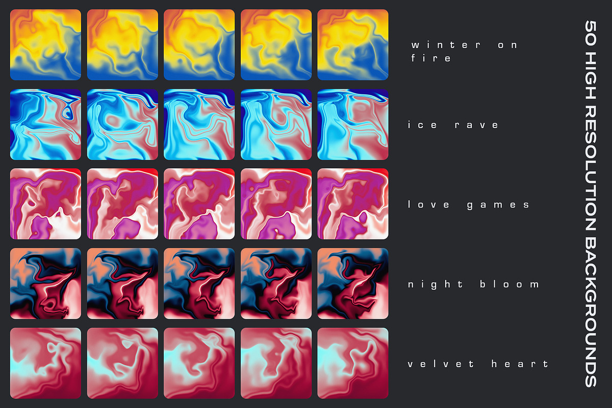 Animated Gradients: Viva Magenta Mix, a Background Graphic by marmarina (Photo 8 of 10)