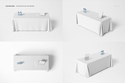 6ft Polyester Tablecloth Mockup Set, a Household Mockup by creatsy5 (Thumbnail 2 of 10)