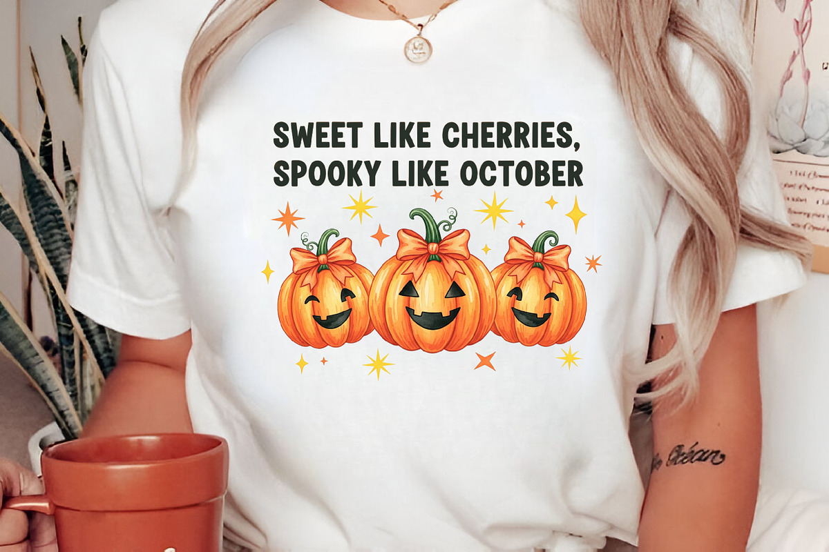 Sweet Like Cherries Spooky Like Octo, an Illustration by Libby Wishes (Photo 9 of 11)