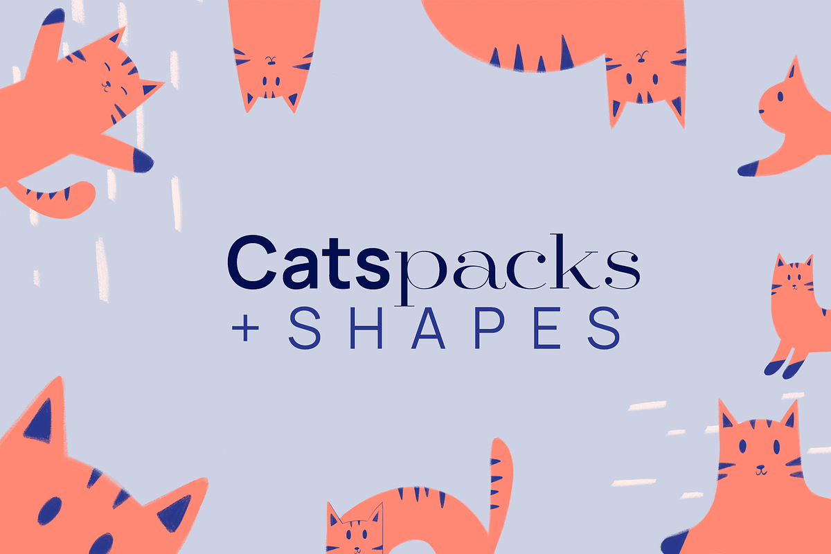 Cat Graphics Pack, an Animal Illustration by agarimoestudio (Photo 15 of 16)