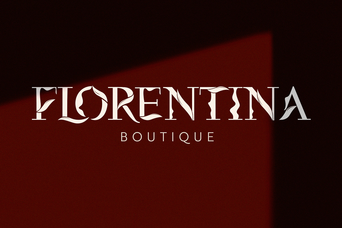 Flora | Modern Display Font, a Serif Font by Kandella's Art (Photo 10 of 18)