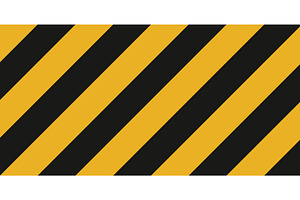 a diagonal caution stripes in, a Texture Illustration by IfH