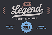 Legend Font trio + Textures, a Script Font by Andrey Sharonov (Thumbnail 11 of 12)