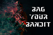 Brigade Modern Techno Military Font, a Script Font by Rupture (Thumbnail 2 of 4)