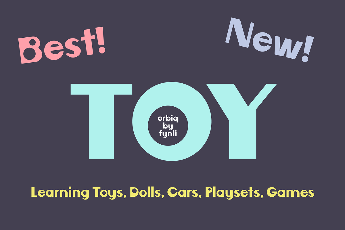 Orbiq Font, a Sans Serif Font by Fynli (Photo 3 of 12)