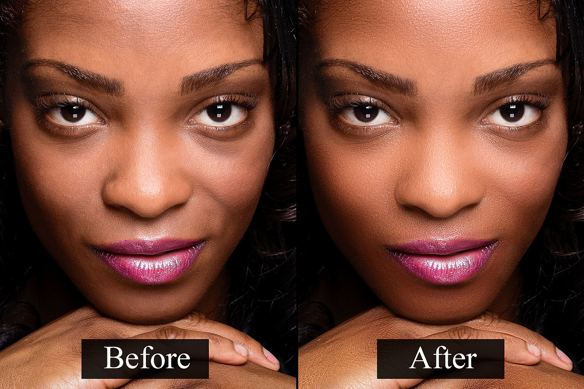 Skin Retouching Photoshop Actions, an Action Add-On by Dene Studios (Photo 3 of 3)