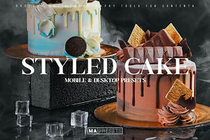 10 STYLED CAKE Lightroom Presets