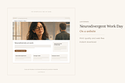 Neurodivergent at Work, Set of 24, a Person Illustration by LanternkinStudio (Thumbnail 2 of 13)
