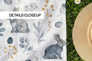 Picnic Tea Towel Mockup (PSD), a Household Mockup by 1001 mockups (Thumbnail 4 of 18)