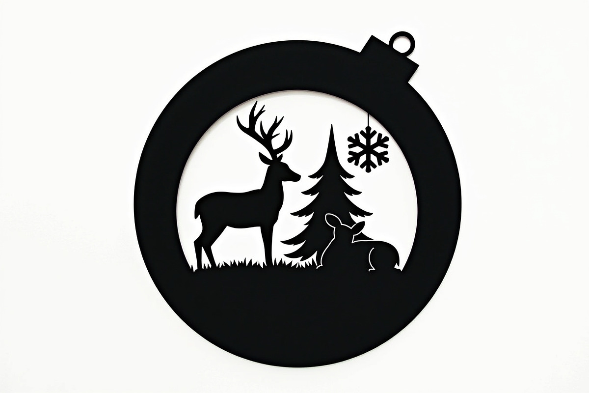christmas svg bundle, laser cut chri, an Illustration by musafir_fashion (Photo 15 of 16)