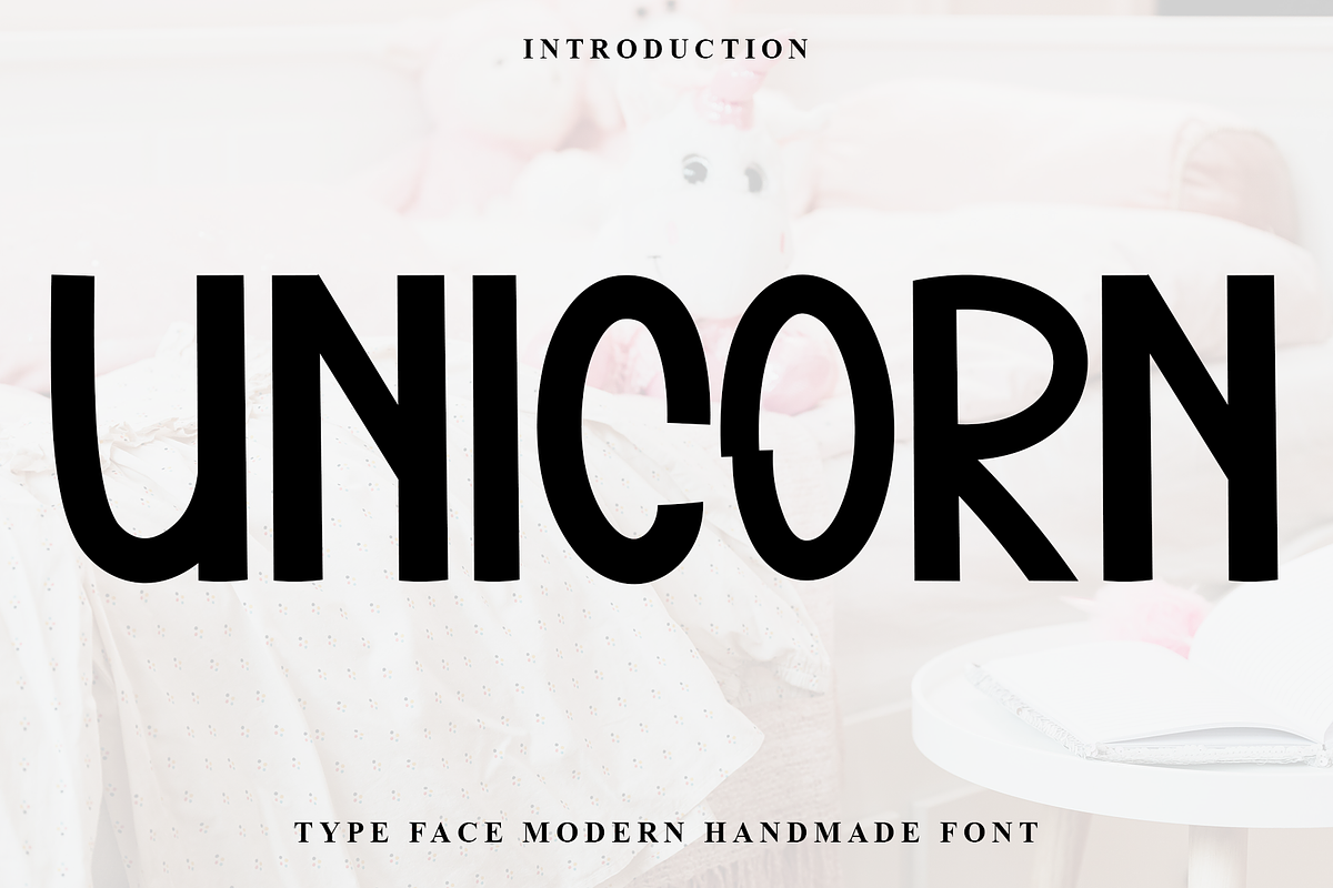 Unicorn, a Sans Serif Font by InermediaSTUDIO (Photo 1 of 7)