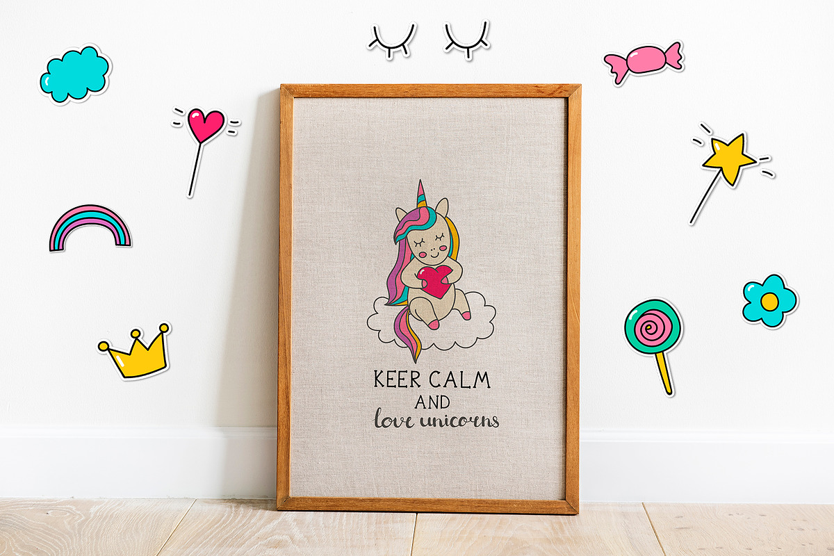 Cute Unicorns, an Illustration by BerryCaty (Photo 11 of 15)
