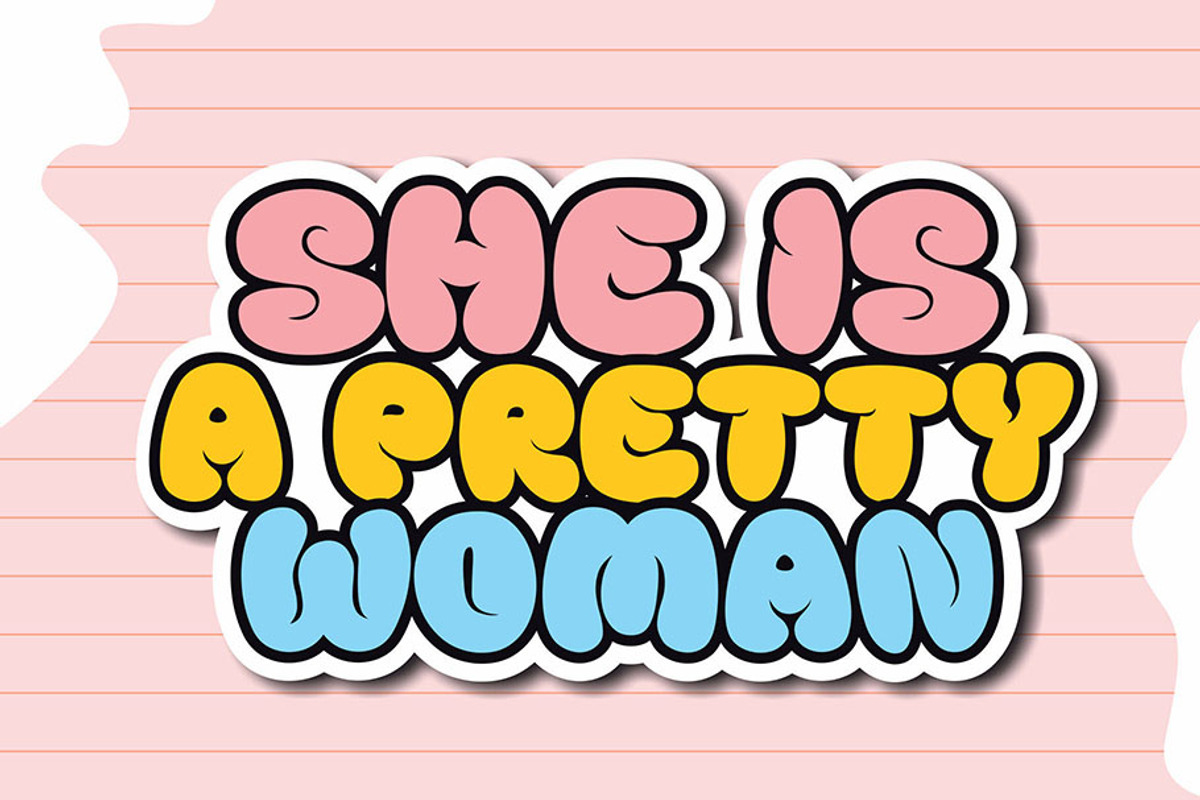 COCO MILK - A Cute Funny Font, a Slab Serif Font by nIznaztype (Photo 3 of 6)