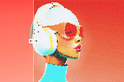 Colorful Mosaic Photo Effect, a Layer Style Add-On by dokudokunomi (Thumbnail 5 of 5)