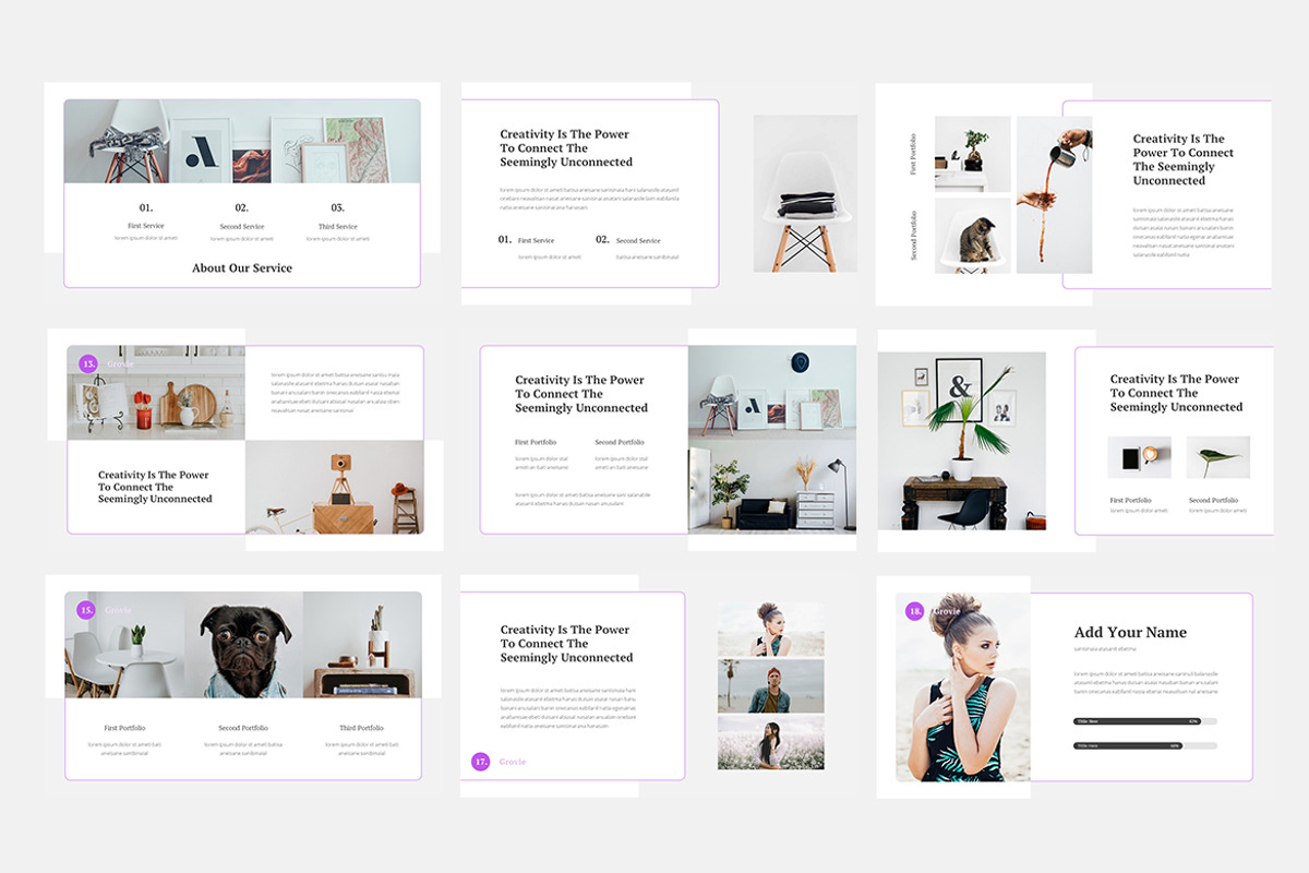 Grovie - Creative Keynote, a Presentation Template by naulicreative (Photo 3 of 4)