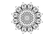 Black and White Mandala Patterns Set, a Decorative Illustration by NJ Himel (Thumbnail 43 of 101)