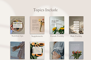 Fertility Social Media Templates, a Templates & Theme by Naturopath Hub (Thumbnail 6 of 10)