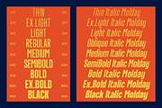 Molday – Modern Font Family, a Sans Serif Font by roomspace creative lab (Thumbnail 11 of 13)