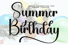 Summer Birthday