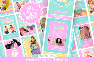 Rainbow Email Templates