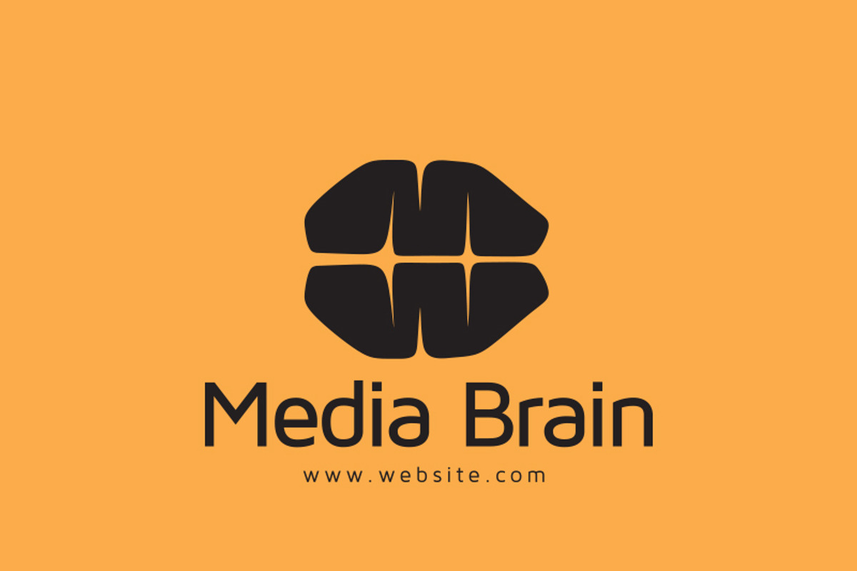 Media Brain Logo, a Branding & Logo Template by Zlaws (Photo 4 of 6)