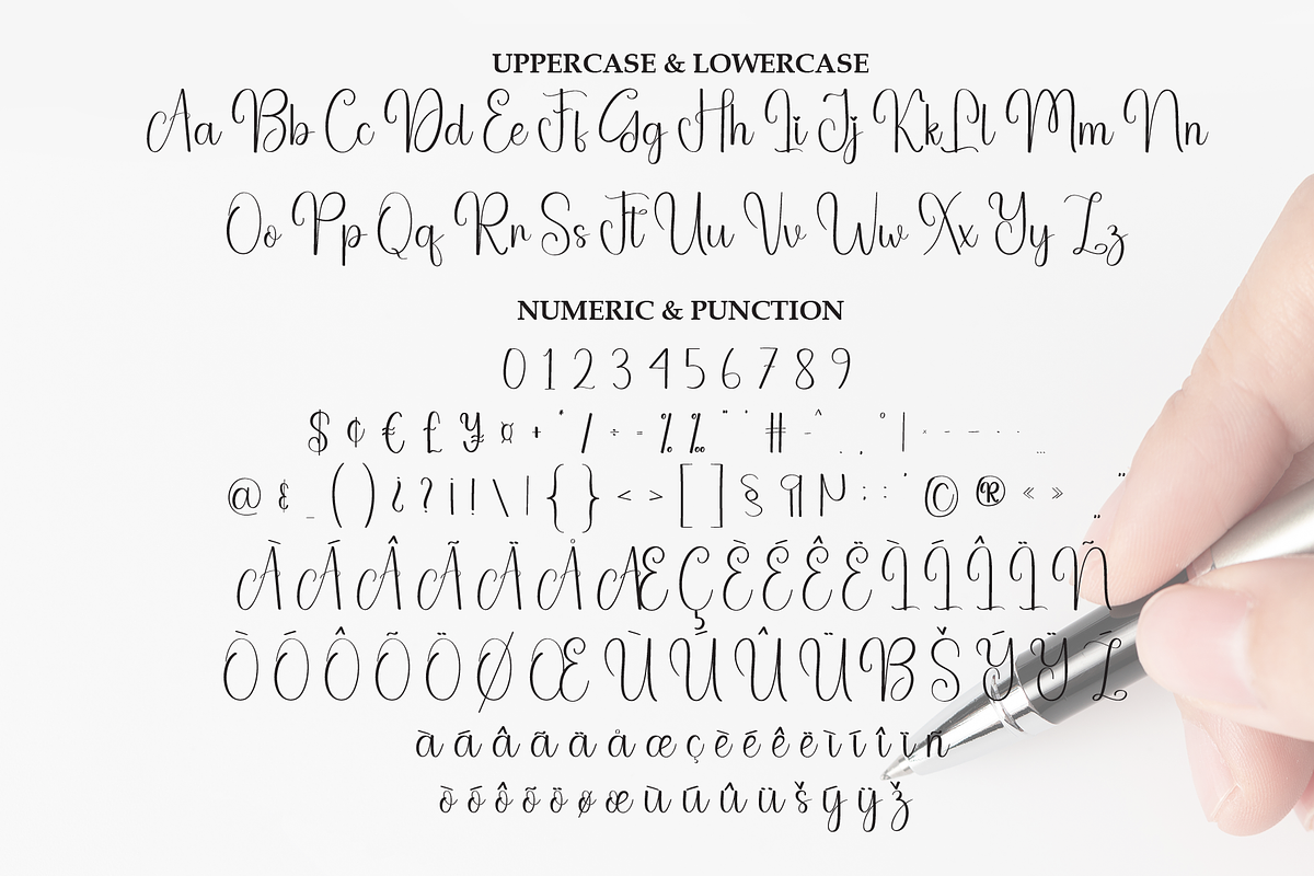 Writing Signature | Script Font preview 7