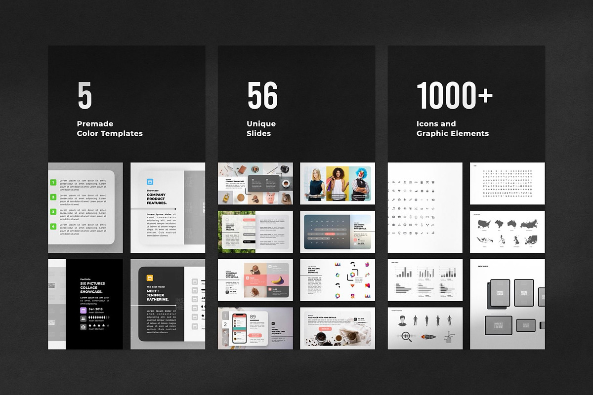 Soft PowerPoint Template, a Presentation Template by Creathrive Design (Photo 2 of 7)