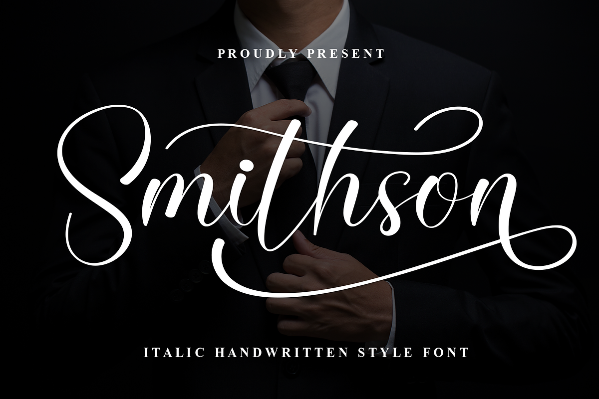 Smithson | Script Font, a Handwritten Font by Scratchones (Photo 1 of 9)