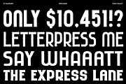 RAMPART - Vintage Sans Serif Font, a Sans Serif Font by Tom Chalky (Thumbnail 7 of 11)