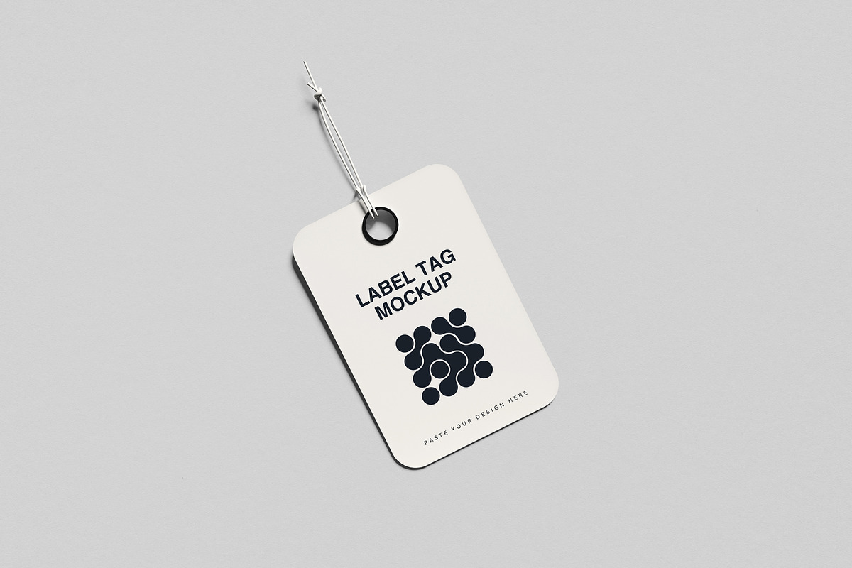 Label Tag Mockup, an Advertising Mockup by AnasStudio (Photo 3 of 13)
