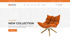 Furniture ECommerce Template - Fusta