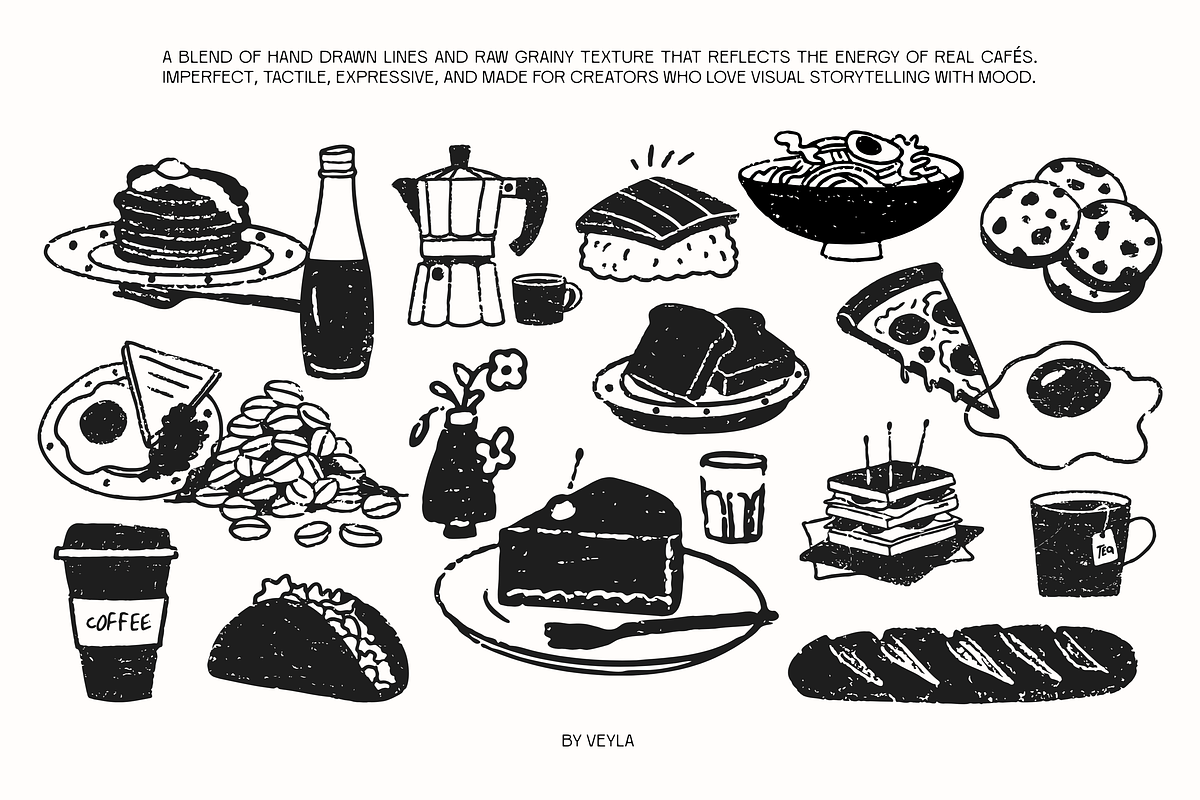 FOOD BUNDLE Vol.2: All 5 in 1, a Food Illustration by Veyla (Photo 27 of 51)