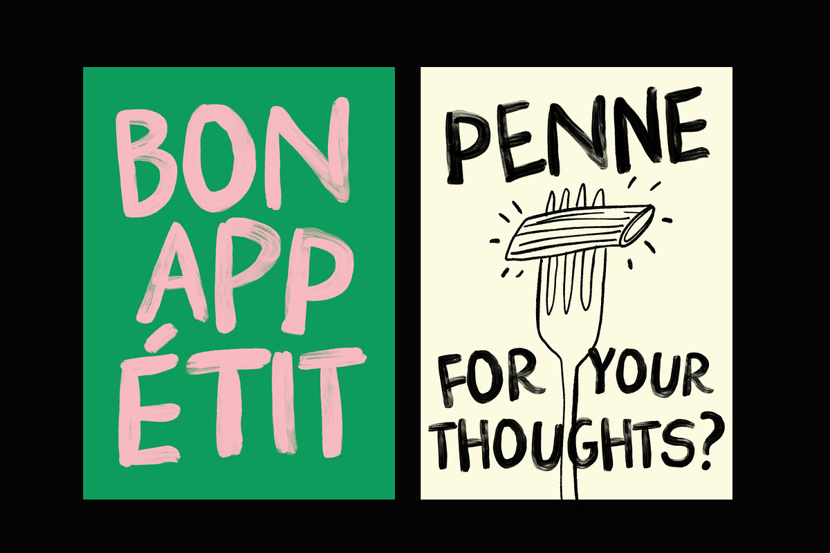 Pasta and Wine Font Free Downloadv - UIFreebies