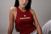 Casual Ribbed Tank Top Mockup, a Shirt Mockup by Pitchlook.Studio (Thumbnail 2 of 4)