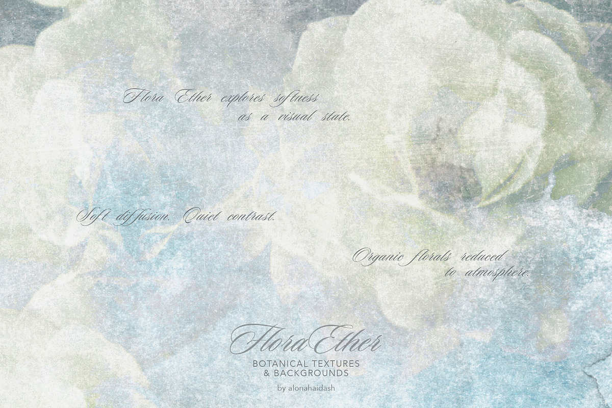 Flora Ether Botanical Backgrounds, a Background Graphic by alonahaidash (Photo 16 of 16)