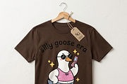 Silly Goose Era Y2K T-Shirt PNG, a Shirt Mockup by Vector Stall (Thumbnail 7 of 15)