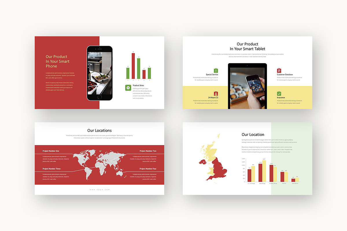 Kzuk : Food Business Powerpoint, a Presentation Template by Punkl Camp (Photo 8 of 16)