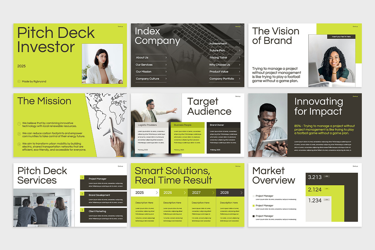 Pitch Deck Keynote preview 2